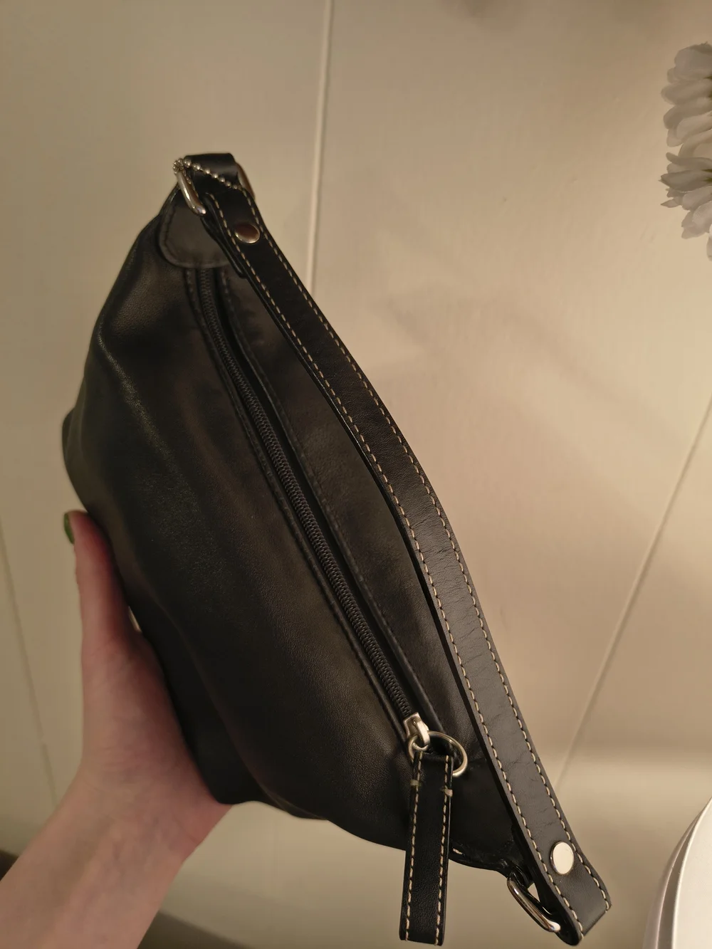 Coach Y2K Mini Bag Black Leather Vintage Leatherware - Picture 5 of 7